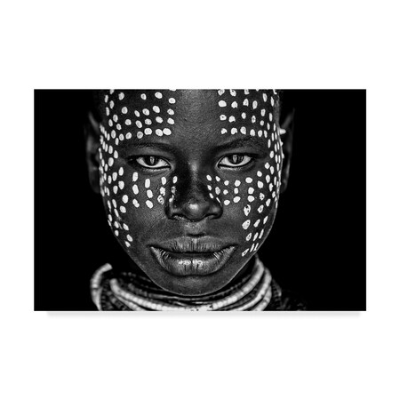 Trademark Fine Art Vedran Vidak 'Karo Girl' Canvas Art, 22x32 1X07460-C2232GG